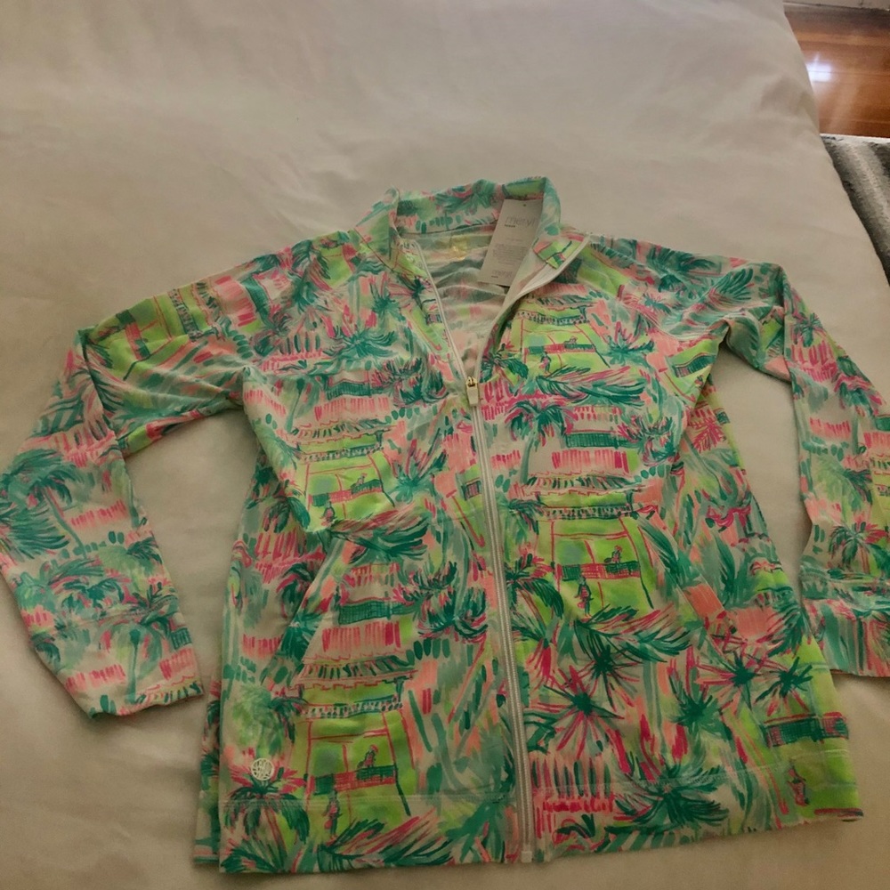 Lilly Pulitzer tennis jacket. Medium